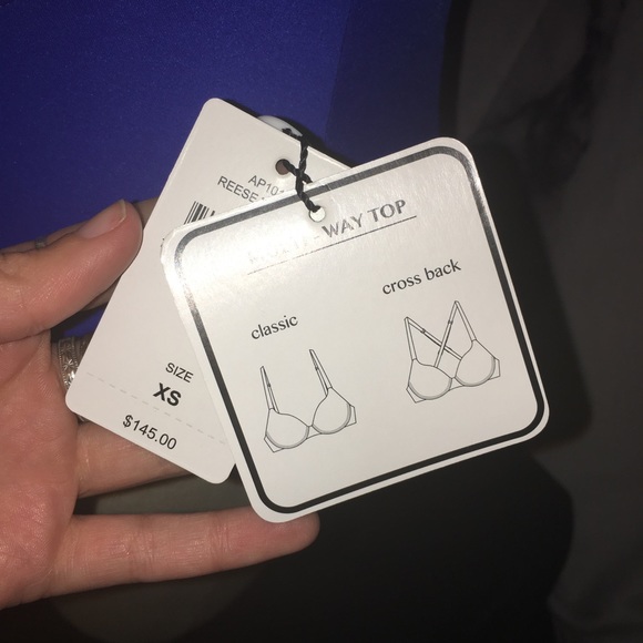 A Ché Blue Mesh Cut One Piece Bathing Suit NWT - Picture 5 of 8